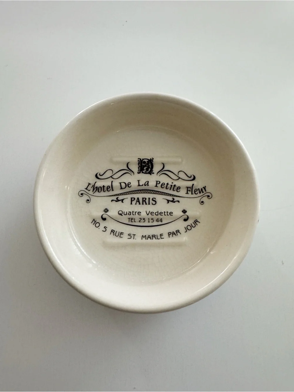 French Style Ceramic Soap Dish – L'Hôtel De La Petite Fleur Paris